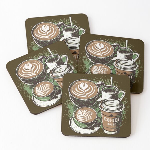 Item preview, Coffee House Favorites designed and sold by BuzzArt.