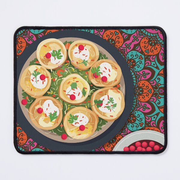 Item preview, Dahi Puri Wall Art designed and sold by SurfolioPrints.