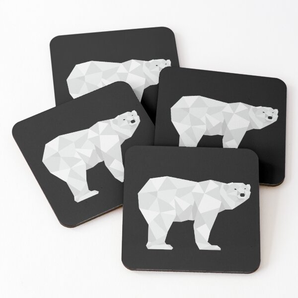 Item preview, Low poly Polar bear designed and sold by marivin.
