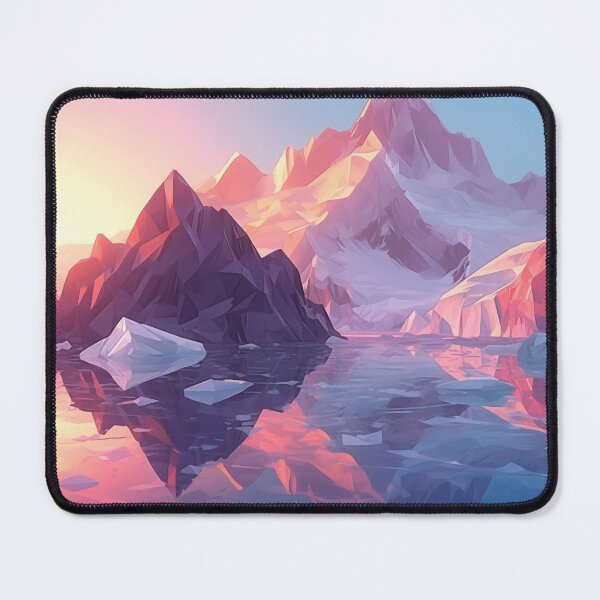 Item preview, Geometric Glaciers designed and sold by PrintPulseInk.