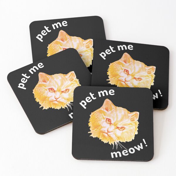 Item preview, Pet me meow! designed and sold by umasharda.
