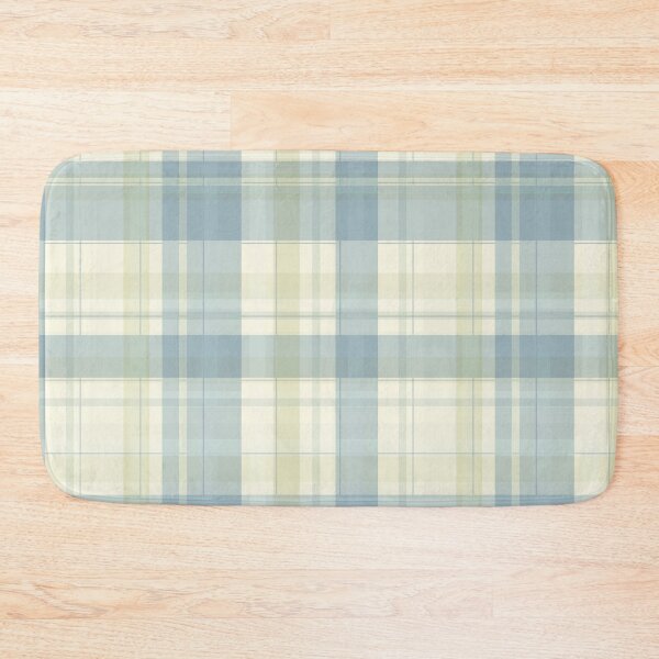 Item preview, Elegant Beige and Blue Plaid | Pastel Plaid | Spring Plaid | Summer Print | Multicolor plaid or tartan, checks, checkered Print  designed and sold by RSDigitalPrintDesign.