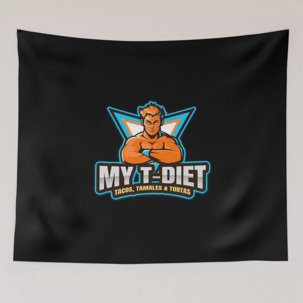 Item preview, MEXICAN FOOD - FUNNY, MY T-DIET: TACOS, TAMALES Y TORTAS designed and sold by NostalgicLatin.