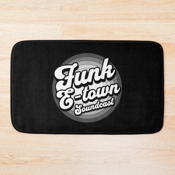 Item preview, FUNK E-TOWN SOUNDCAST  - Staged Gradient Logo (Grey)  designed and sold by Discothreadz.