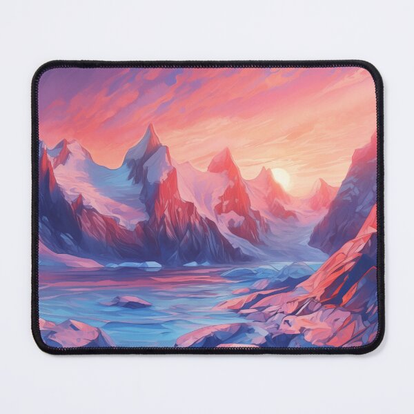 Item preview, Ethereal Glacial designed and sold by PrintPulseInk.