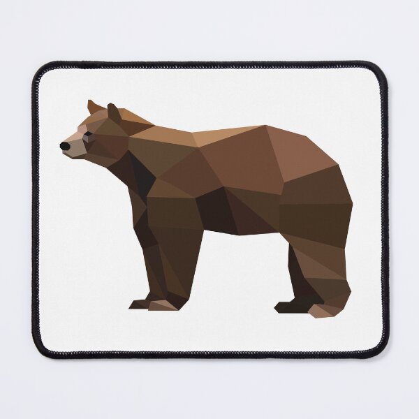 Item preview, Brown bear - low poly designed and sold by marivin.