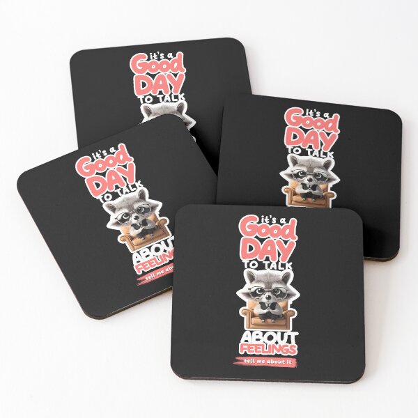 Item preview, Trash Panda psychologist | It's A Good Day to Talk About Feelings designed and sold by Ninja-Cat-Corp.
