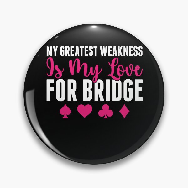 Item preview, Women Bridge Player My Love for Bridge designed and sold by BlueBerry-Pengu.