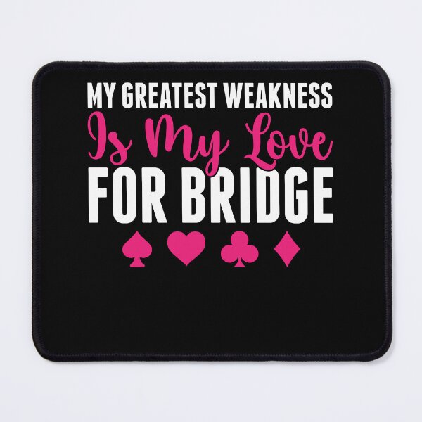 Item preview, Women Bridge Player My Love for Bridge designed and sold by BlueBerry-Pengu.
