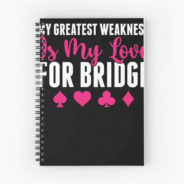 Item preview, Women Bridge Player My Love for Bridge designed and sold by BlueBerry-Pengu.