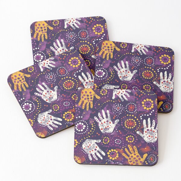 Item preview, Aboriginal Inspired Dot Art -  Discovering People designed and sold by GrinGalore.