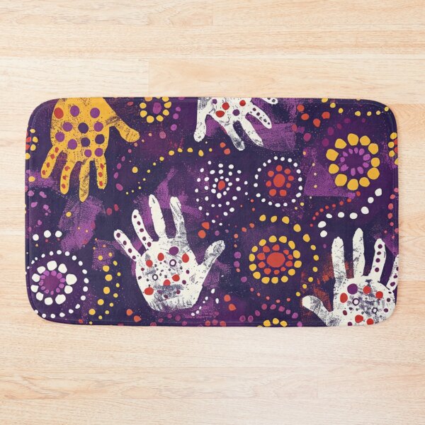 Item preview, Aboriginal Inspired Dot Art -  Discovering People designed and sold by GrinGalore.