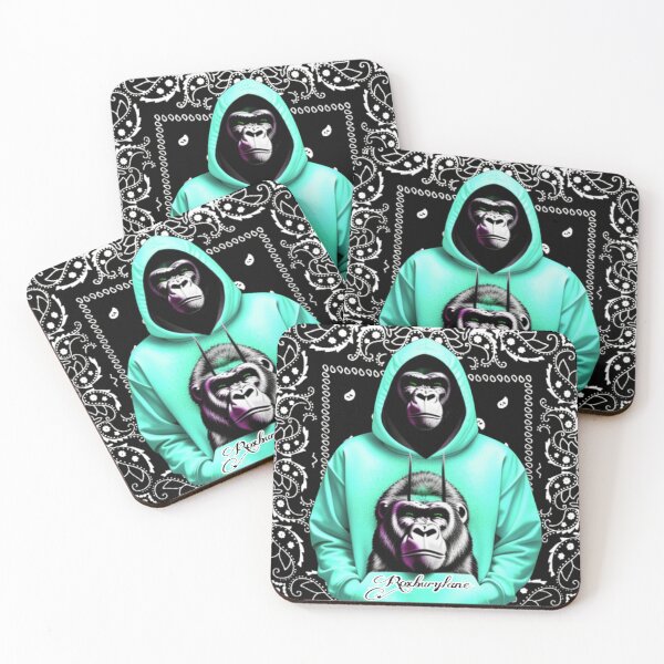 Item preview, Gorilla in hoodie  designed and sold by Roxburylane.