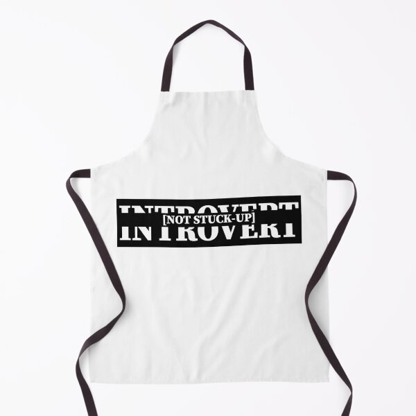 Item preview, Introvert, Not Stuck-Up designed and sold by Slassyat.