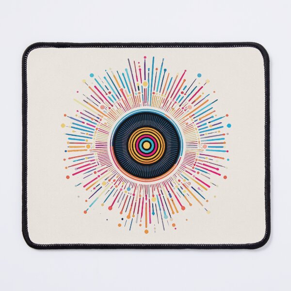 Item preview, Explosion of Color: Abstract Artistic Radiance - Modern Home Decor designed and sold by FarBeyound.