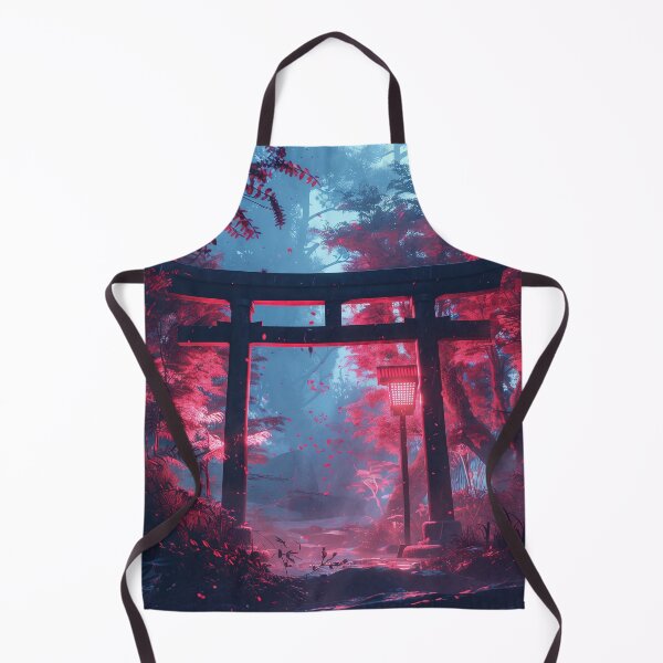 Item preview, Electric Forest: Torii Gate Amidst Japanese Nature designed and sold by Mullet Monkey.
