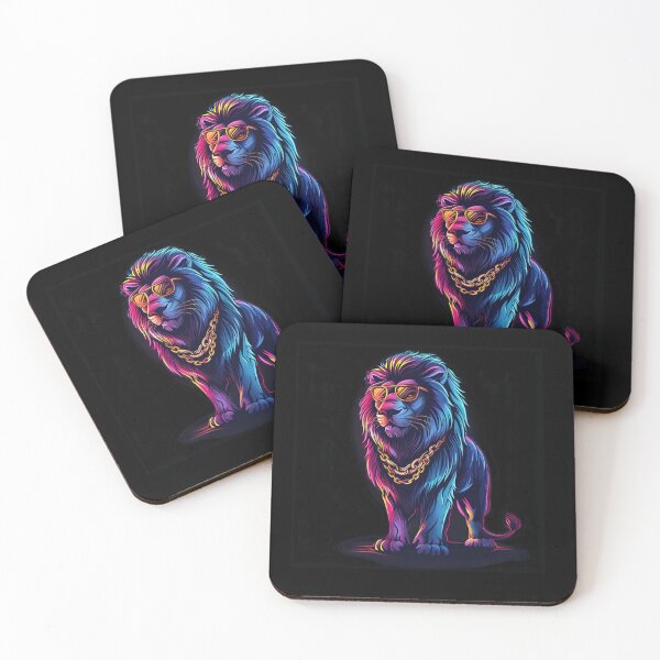Item preview, Neon Lion designed and sold by Myra365Art.