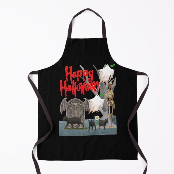 Item preview, Black Cat Happy Halloween Boo designed and sold by kel72.