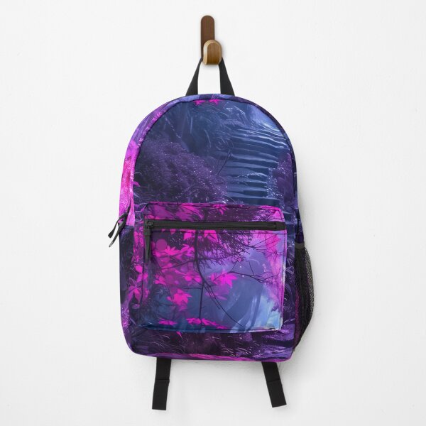 Item preview, Neon Secrets: Enchanted Trail in the Japanese Mystical Forest designed and sold by Mullet Monkey.