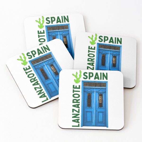 Item preview, Lanzarote Poster Wall Art Spain Poster Travel Poster, cacti  designed and sold by CyberArtistOne.