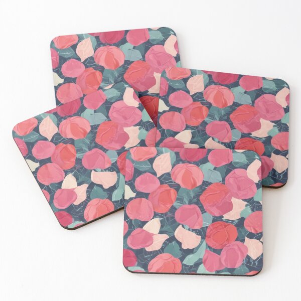 Item preview, Royal pink flower pattern design designed and sold by Anshu3813.