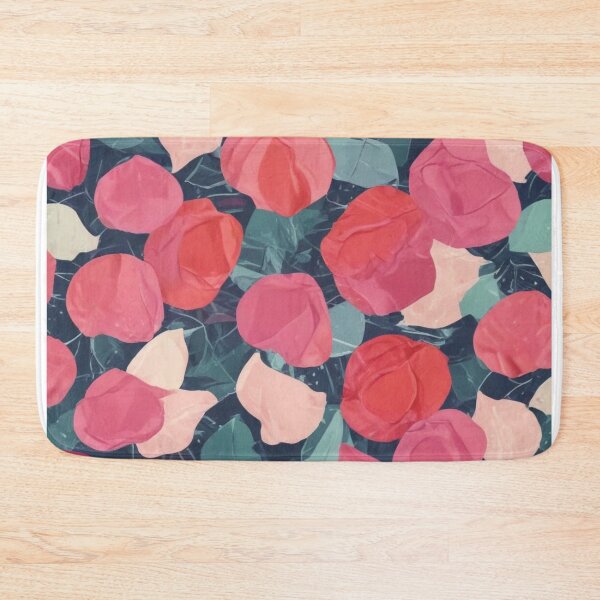 Item preview, Royal pink flower pattern design designed and sold by Anshu3813.
