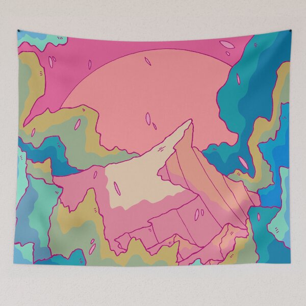 Item preview, Forest river mountain designed and sold by Swadeillustrations.