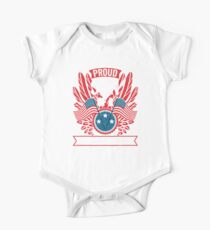 Proud Son of a Strong Hispanic Veteran Shirt and Gifts One Piece - Short Sleeve