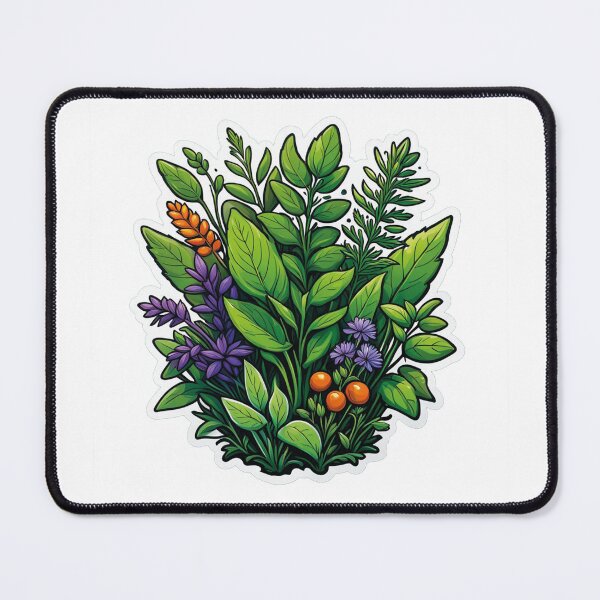 Item preview, Botanical Garden: Detailed Plant Illustration designed and sold by Ink-Kreativ.