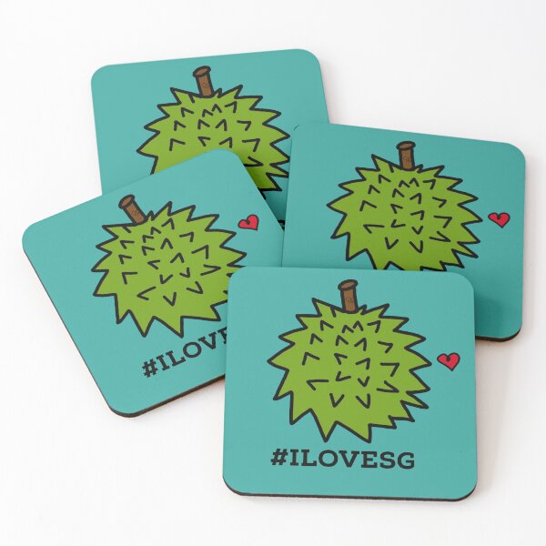 Item preview, LaMaisonOfMY ILOVESG COLLECTION DURIANS NO.1 designed and sold by LaMaisonOfMY.