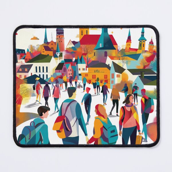 Item preview, Urban Tapestry in Vivid Colors designed and sold by palmyst.