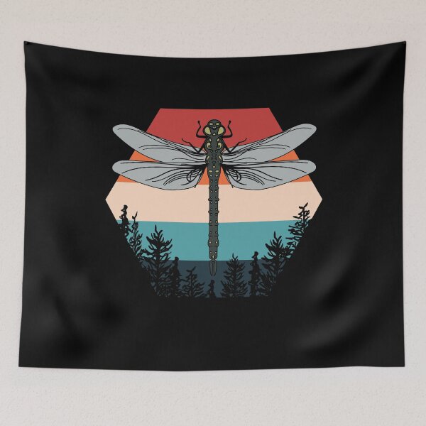 Item preview, Retro Dragonfly Nature Insects designed and sold by MooonTees.
