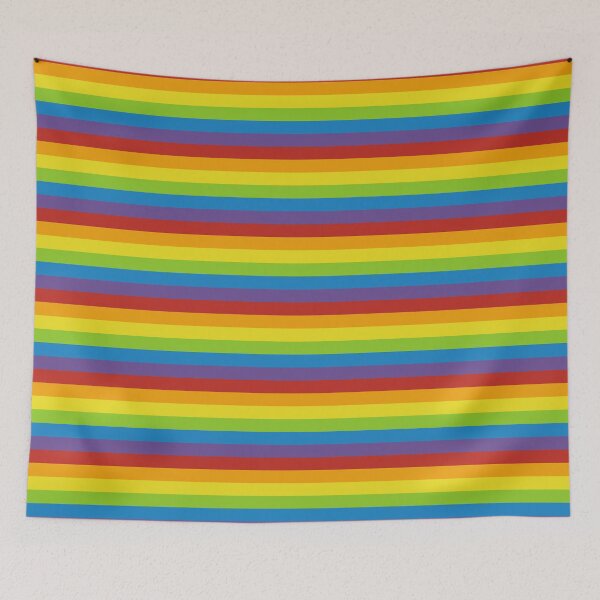 Item preview, rainbow flag designed and sold by colorofmagic.