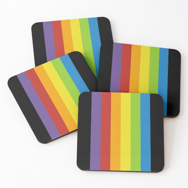 Item preview, Vertical rainbow stripes designed and sold by colorofmagic.