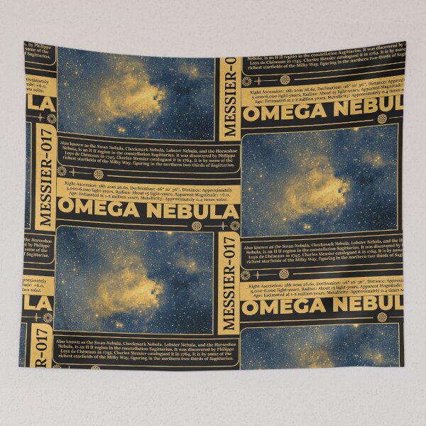 Item preview, Messier 017 Omega Nebula designed and sold by LeoLabs.