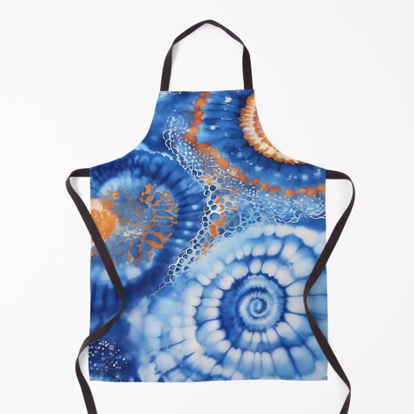 Item preview, Blue Tie and Dye Shibori designed and sold by Tamas Das.