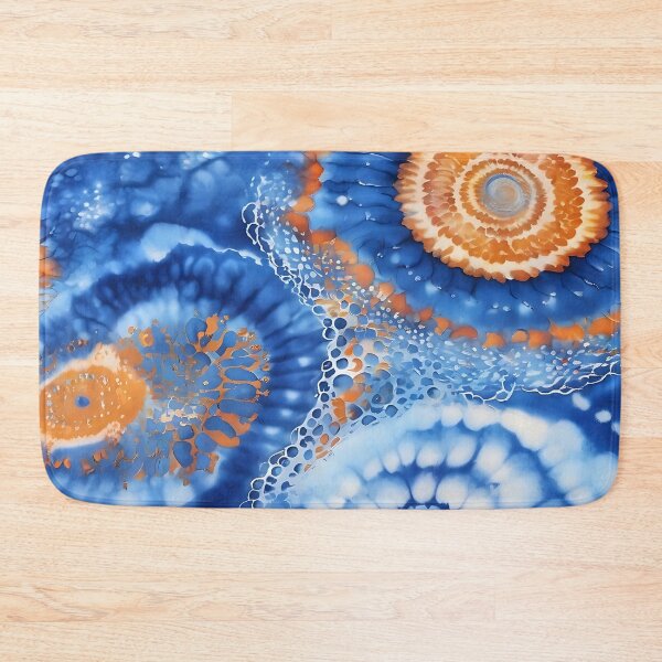 Item preview, Blue Tie and Dye Shibori  designed and sold by Tamas Das.