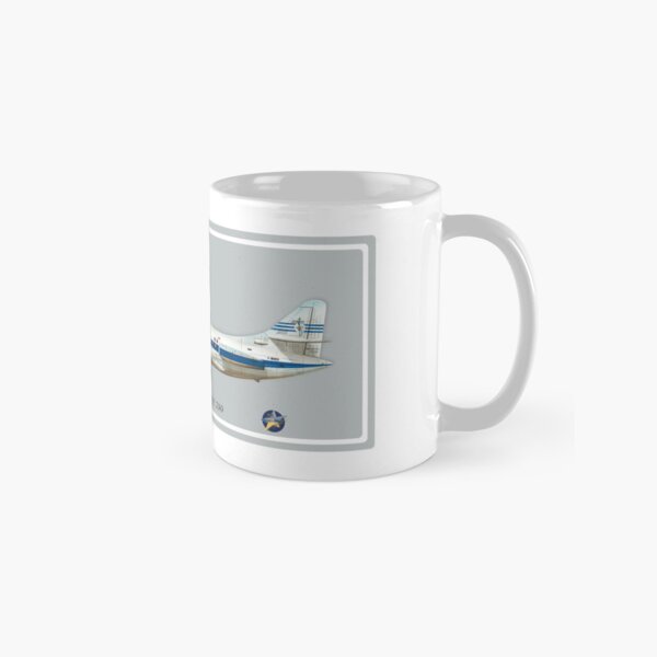 Item preview, Caravelle Sud Aviation gray background designed and sold by AAALBO.