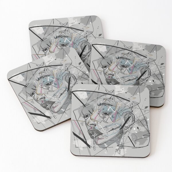 Item preview, Geometric Emotion Portrait designed and sold by palmyst.