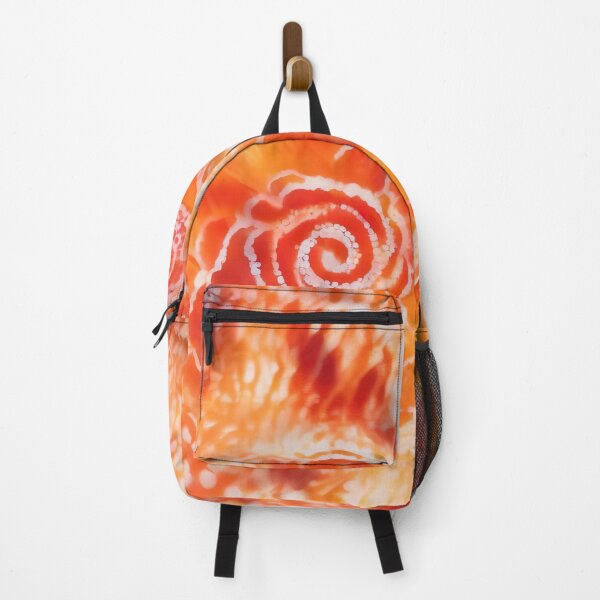 Item preview, Orange Floral Tie and Dye Shibori designed and sold by Tamas Das.