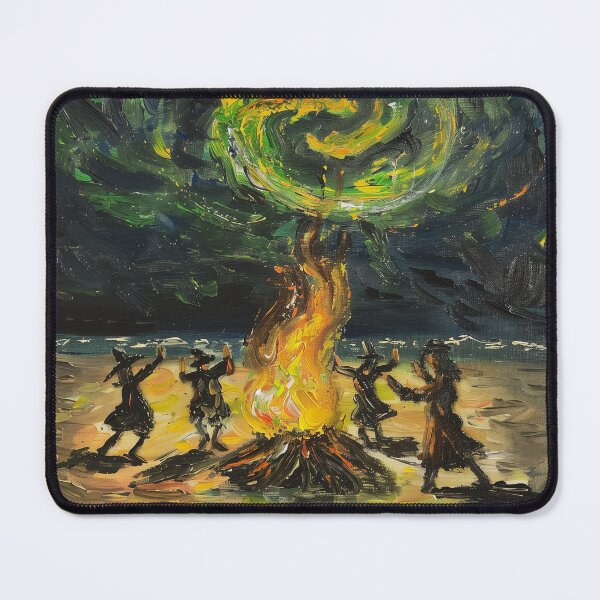 Item preview, Elemental Bonfire Dance Art designed and sold by palmyst.