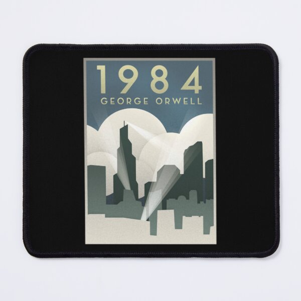 Item preview, George Orwell - 1984, Art Deco Poster designed and sold by Maximobetsie.