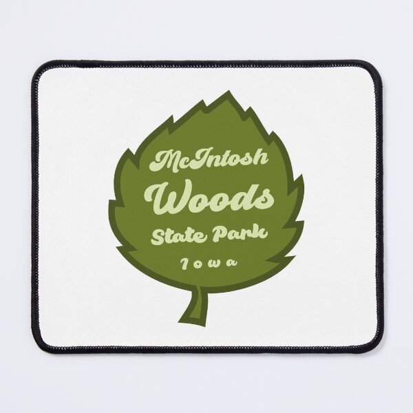 Item preview, McIntosh Woods State Park Iowa Leaf designed and sold by bivenart.
