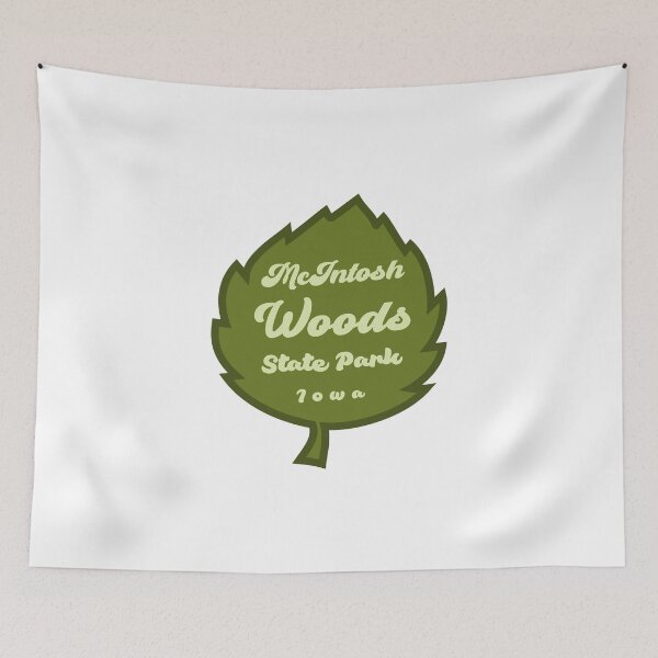 Item preview, McIntosh Woods State Park Iowa Leaf designed and sold by bivenart.