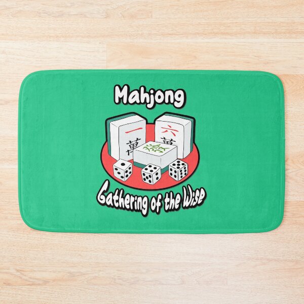 Item preview, funny mahjong gift _gathering of the wise  designed and sold by jessie848v.