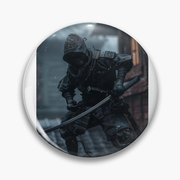 Item preview, Shadow Warrior in the Rain designed and sold by palmyst.