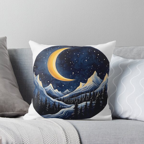 Item preview, Cold yet serene: A winter wonderland abstract landscape designed and sold by Shirtastically.