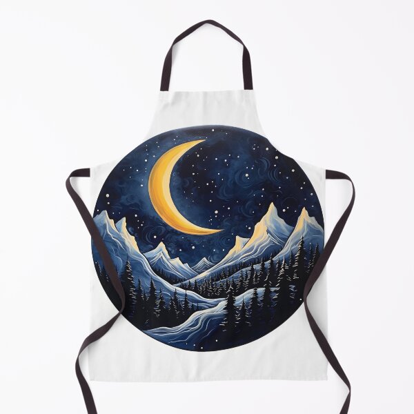 Item preview, Cold yet serene: A winter wonderland abstract landscape designed and sold by Shirtastically.