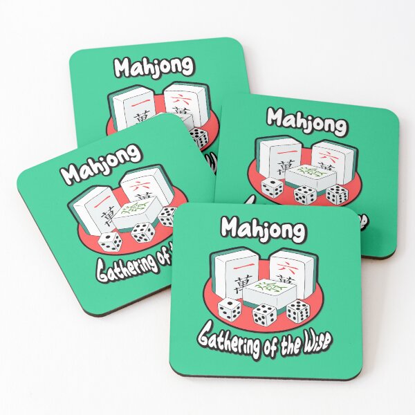 Item preview, funny mahjong gift _gathering of the wise  designed and sold by jessie848v.