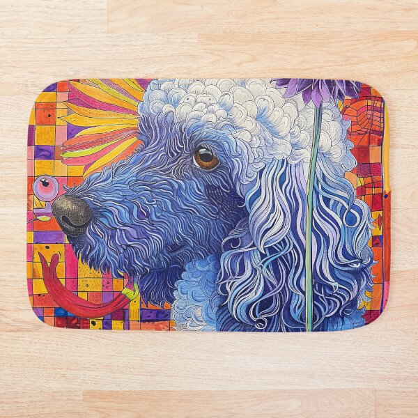 Item preview, caniche colorido designed and sold by FlowersColorful.